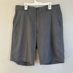 Nike Golf Shorts Mens 32 Gray Standard Fit Dri-FIT Performance Stretch Chino